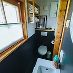 Tatil Evi Elke's Cozy Tinyhouse Im Gruenen Riedhausen
